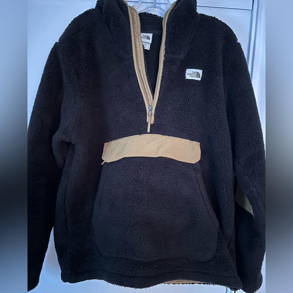The North Face Sherpa fleece pullover